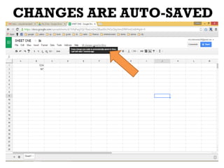 CHANGES ARE AUTO-SAVED
 