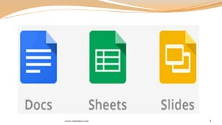 How to use google forms, sheets, & slides | PPTX