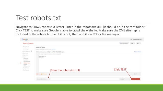 how to use google search console