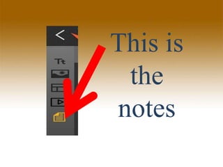 This is
the
notes
 