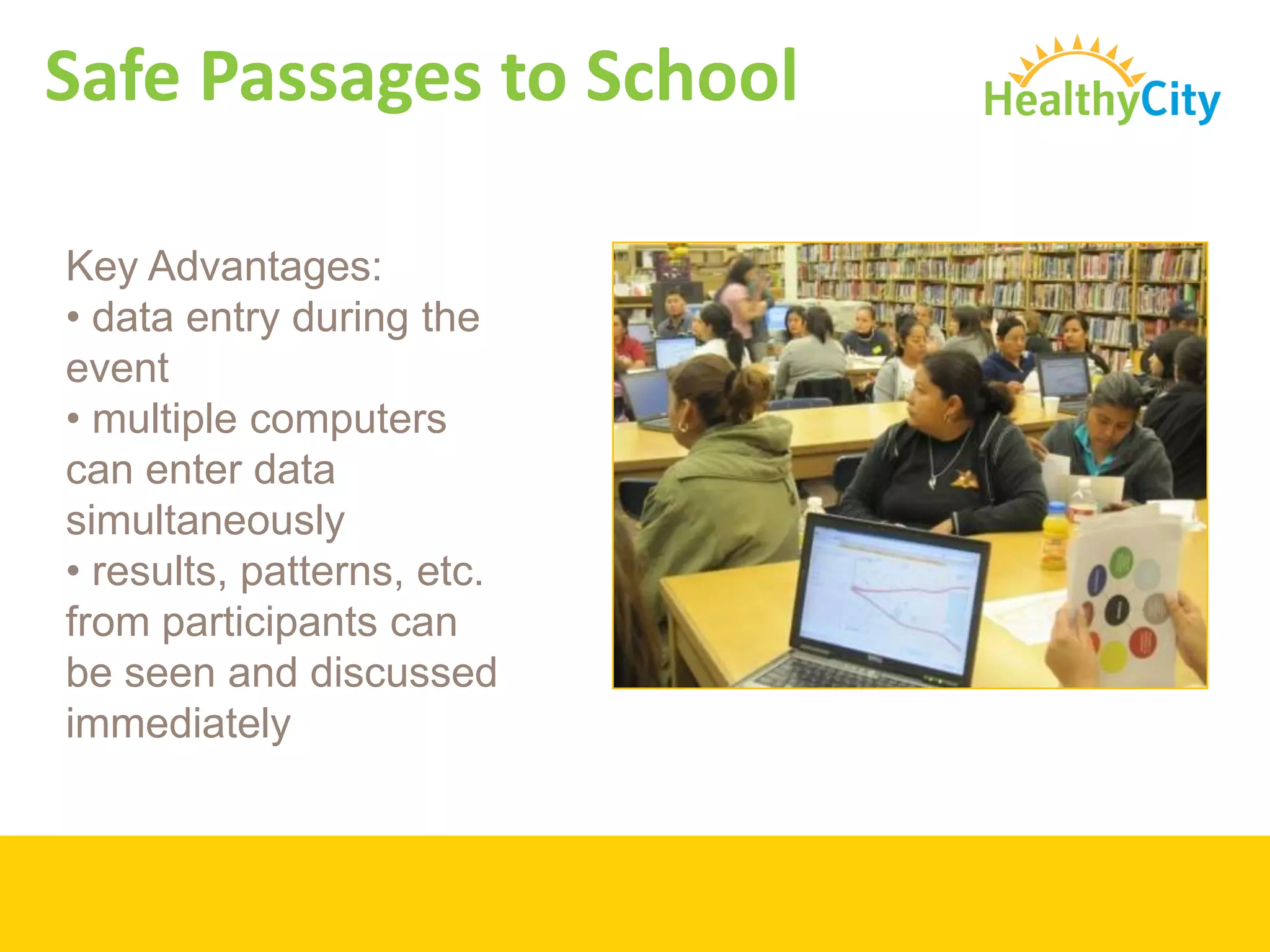 Identify a community’s assets and opportunities for improvement Questions?