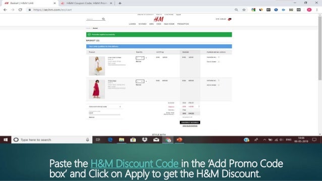 How To Use H M Coupon Code Uae