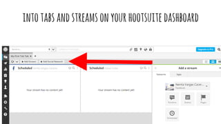 intotabsandstreamsonyourhootsuite dashboard
 