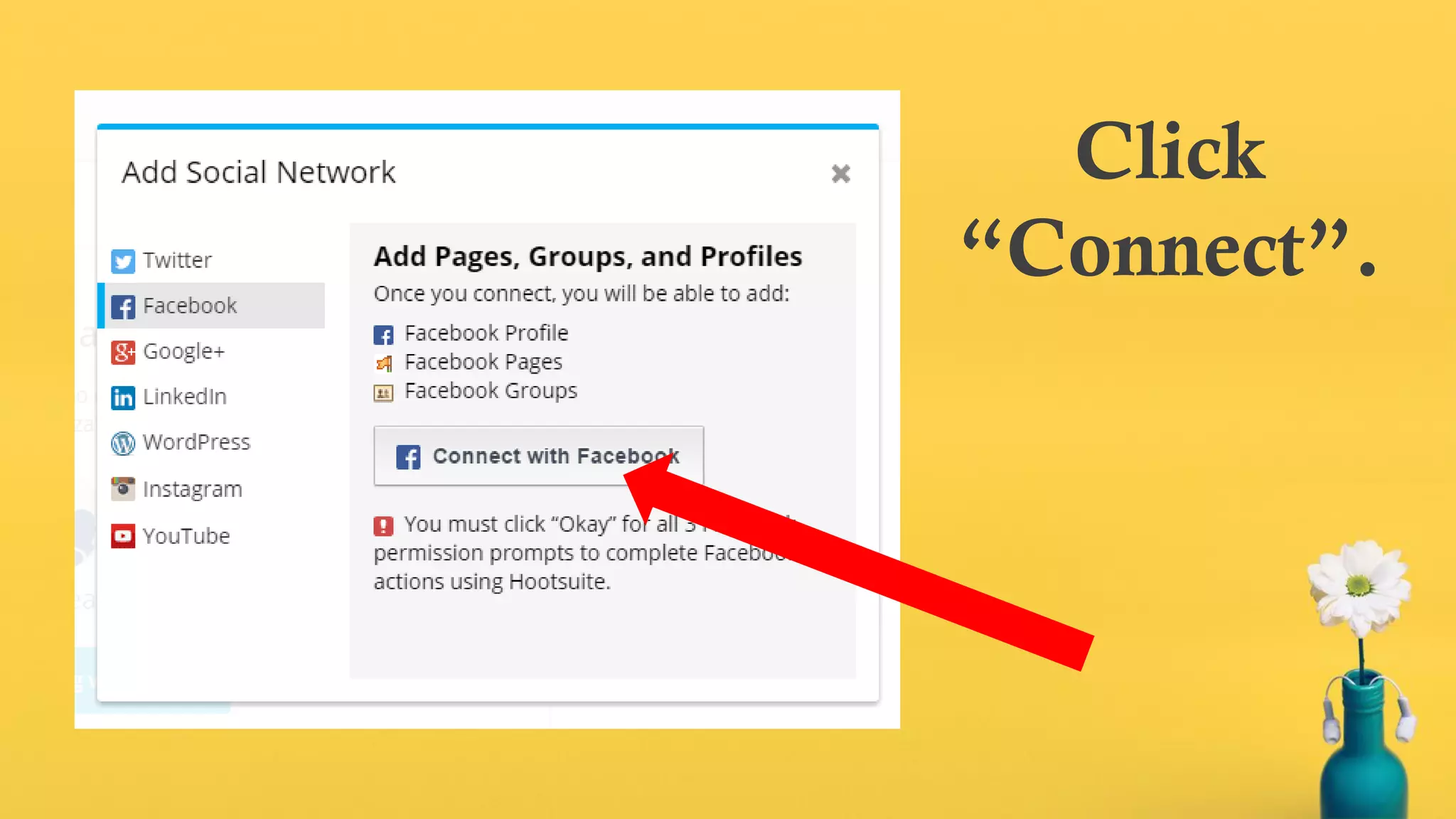 Click
“Connect”.
 