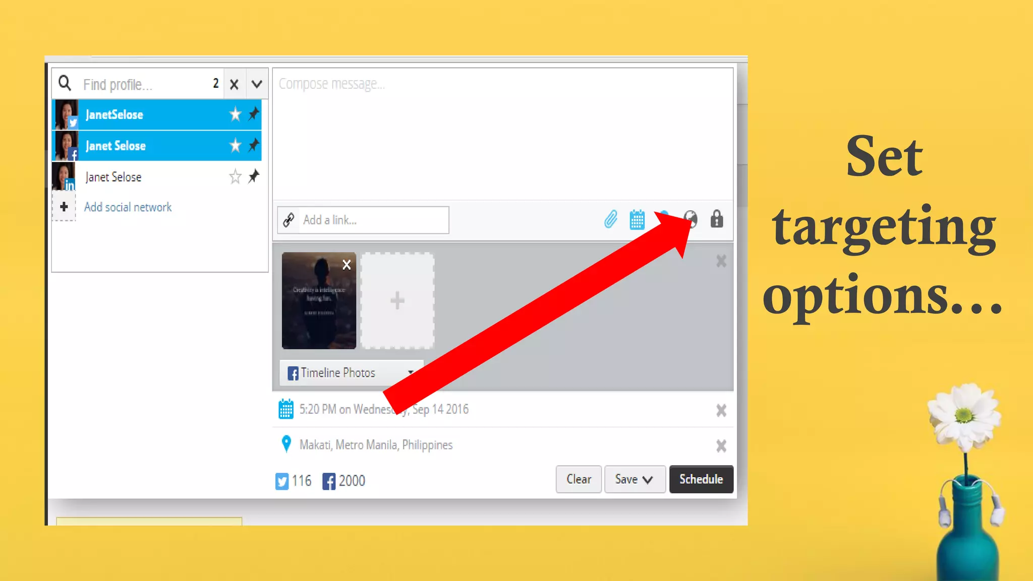 Set
targeting
options...
 