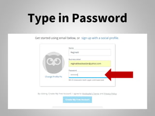 Type in Password
 
