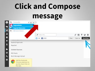 Click and Compose
message
 