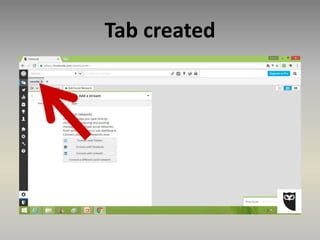 Tab created
 