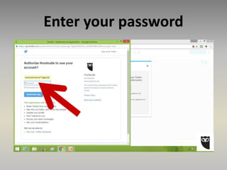 Enter your password
 