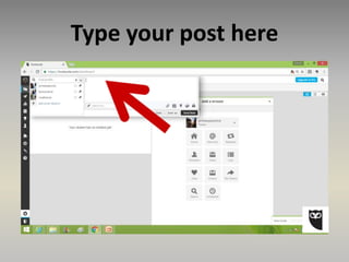 Type your post here
 