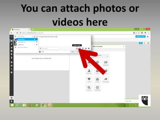 You can attach photos or
videos here
 