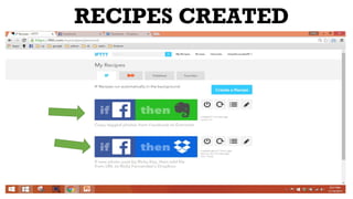 RECIPES CREATED
 