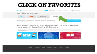 CLICK ON FAVORITES
 