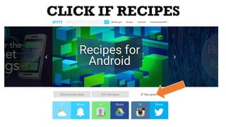 CLICK IF RECIPES
 