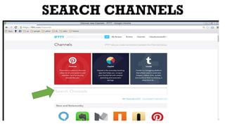 SEARCH CHANNELS
 