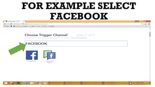 FOR EXAMPLE SELECT
FACEBOOK
 