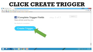 CLICK CREATE TRIGGER
 