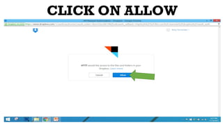 CLICK ON ALLOW
 