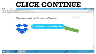 CLICK CONTINUE
 