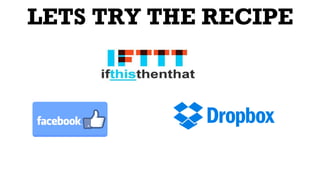 LETS TRY THE RECIPE
 