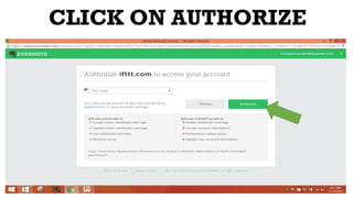 CLICK ON AUTHORIZE
 