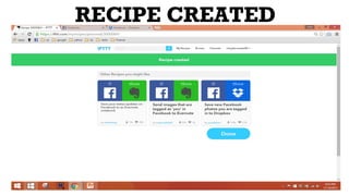 RECIPE CREATED
 
