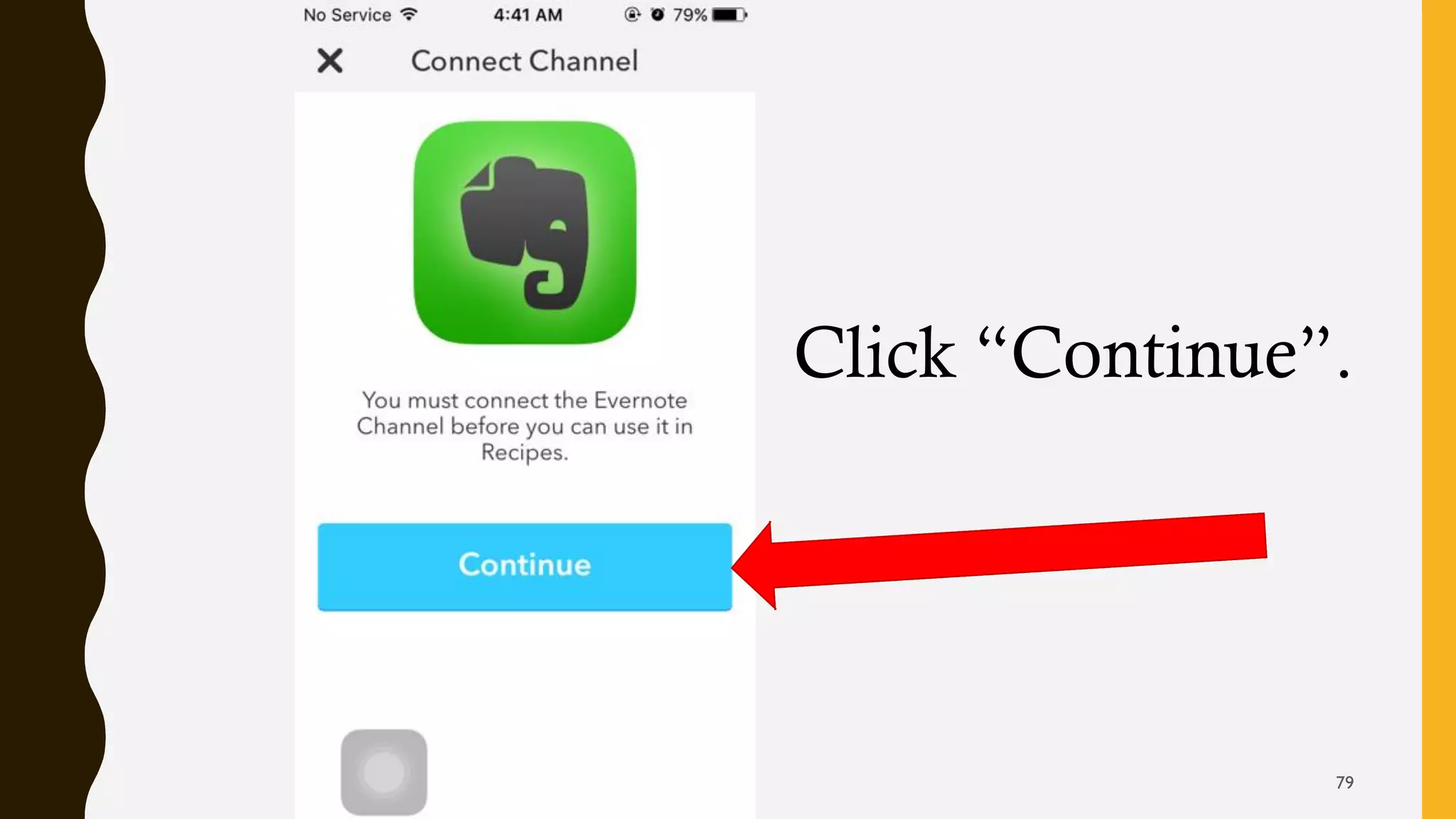 Click “Continue”.
79
 