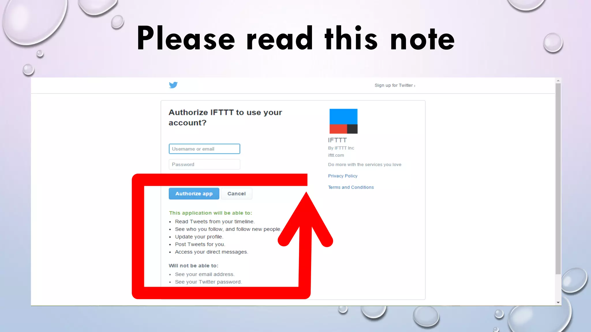 Please read this note
 