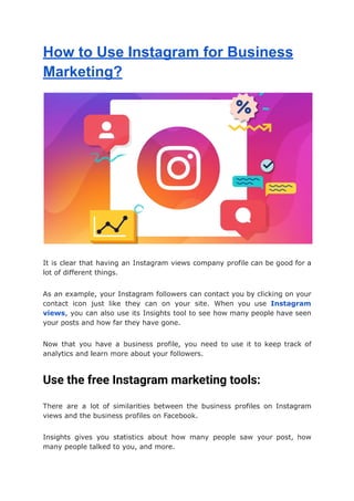 How to Use Instagram for Business Marketing.pdf