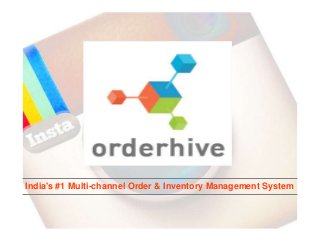 India's #1 Multi-channel Order & Inventory Management System
 