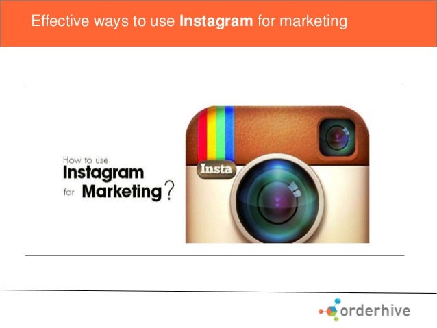 How to use instagram for marketing?