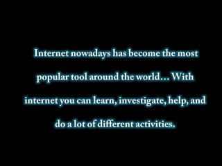 How to use internet effectively | PPTX