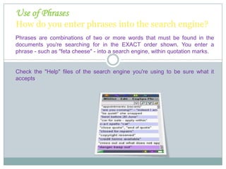 Why do you need that information and which one you would not need it.