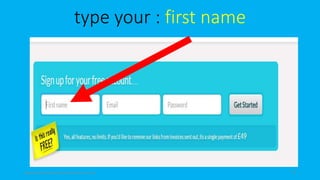 type your : first name
topanalyticalvirtualassistantforbusiness.com 10
 