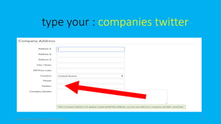 type your : companies twitter
topanalyticalvirtualassistantforbusiness.com 33
 