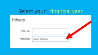 Select your : financial year
topanalyticalvirtualassistantforbusiness.com 44
 