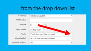 from the drop down list
topanalyticalvirtualassistantforbusiness.com 68
 