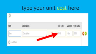 type your unit cost here
topanalyticalvirtualassistantforbusiness.com 84
 