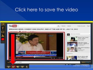 Click here to save the video




                          Jose Noel C. Rodriguez
 