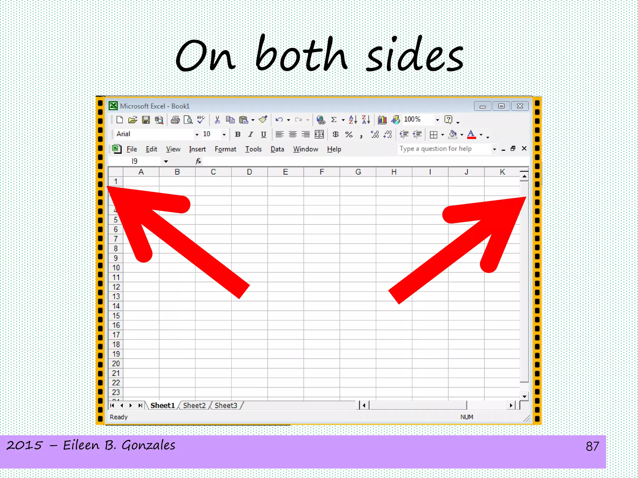 2015 – Eileen B. Gonzales 87
On both sides
 