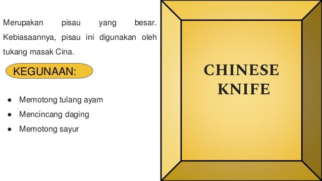 6 tips memilih pisau sesuai kegunaan