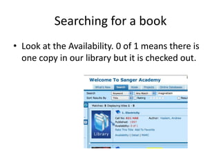 How to use Insignia Library OPAC | PPTX