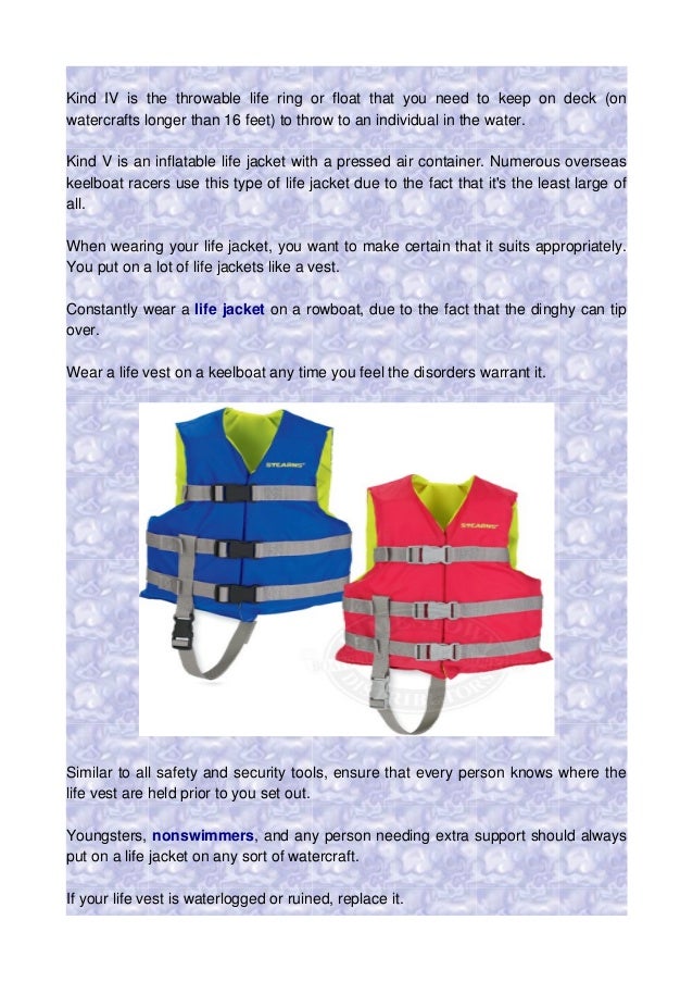 How to Use life vest correctly?