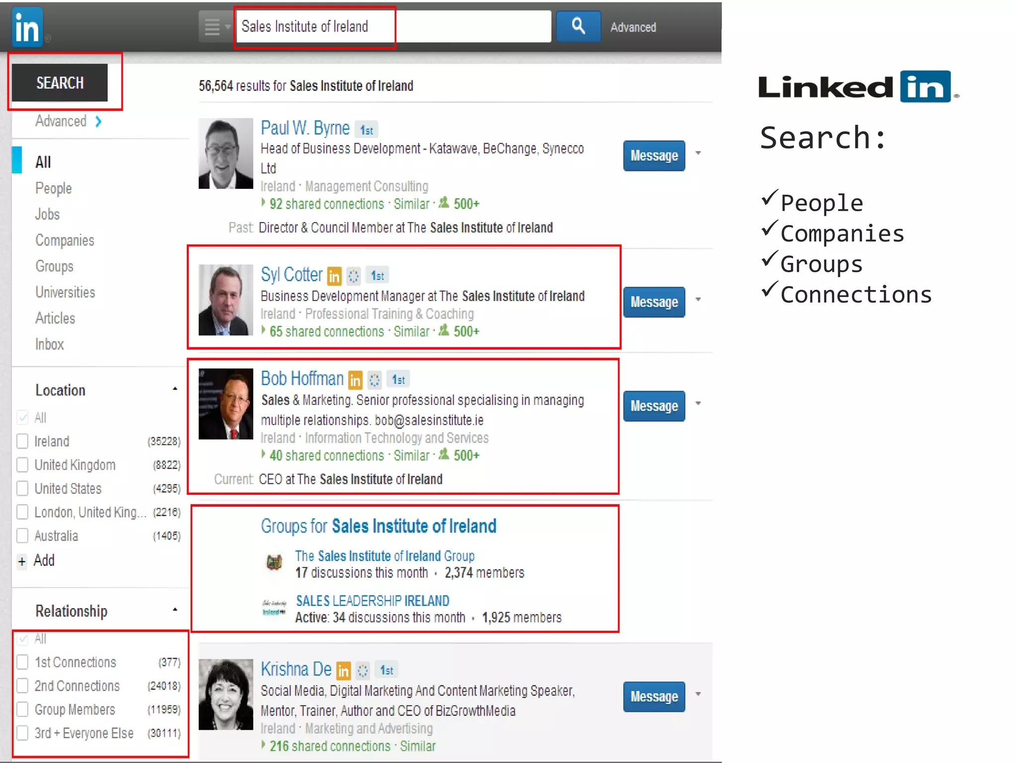 Search:
People
Companies
Groups
Connections

 