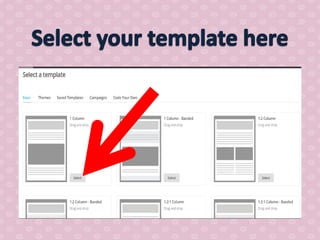 How to use mail chimp