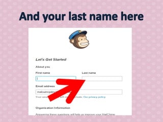 How to use mail chimp