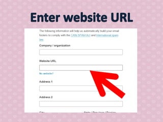 How to use mail chimp