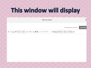 How to use mail chimp