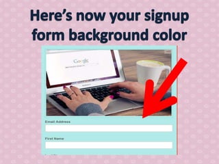 How to use mail chimp