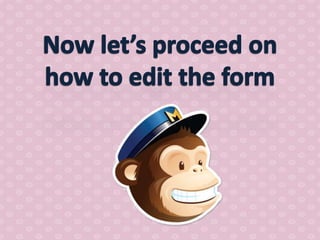 How to use mail chimp